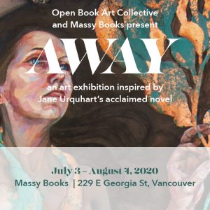 Away Open Book Art Collective Exhibition poster